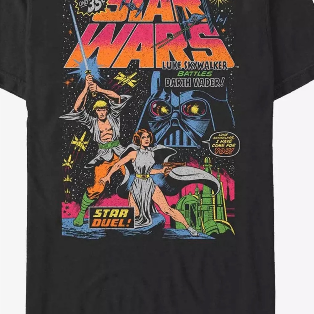 Star‎ Wars Black Graphic Tee